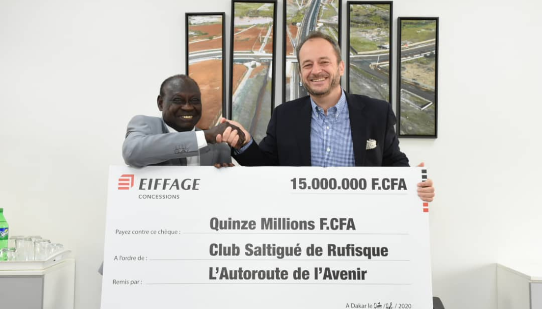 Remise de don à l’ASC saltigué de Rufisque