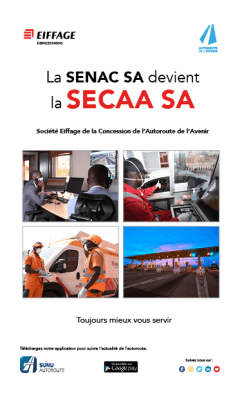 La SECAA – société eiffage de la concession de l’autoroute de l’avenir