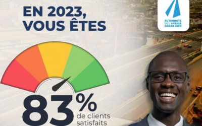 En route vers l’Avenir: Découvrez notre taux de satisfaction client de 83%!