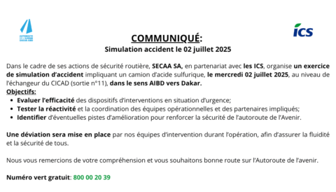 simulation accident acide sulfurique